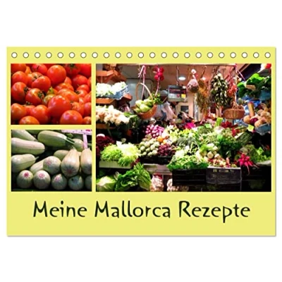 Abbildung von Meine Mallorca Rezepte (Tischkalender 2025 DIN A5 quer), CALVENDO Monatskalender