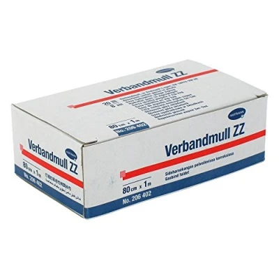 Abbildung von Verbandmull Hartmann 10 cmx1 m zickzack