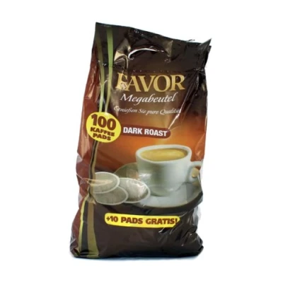 Abbildung von Favor Dunkle Röstung KaffeePads Megabeutel 8x100 Stuck
