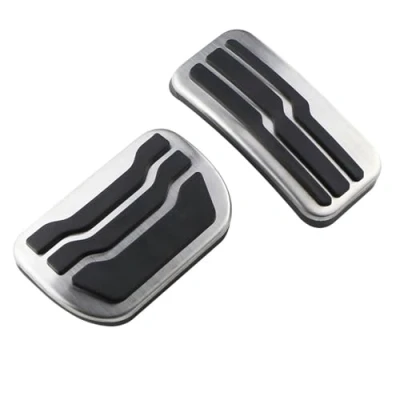 Abbildung von LFDTO Edelstahl Auto AT Pedale Fit for Ford Edge 2015 2016 2017 2018 2019 2020 2021 2022 2023 Gas Bremspedal Abdeckung Pad Zubehör