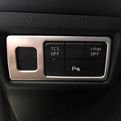 Abbildung von Für CX 5 KF 2017 2022 Interieur Lichtschalter Dekor Matt 1 Stück ABS Kunststoff