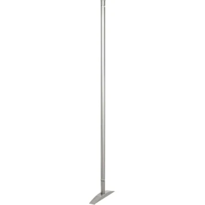 Abbildung von Kerkmann Stellwand Metropol Abschlussäule 175cm alusilber