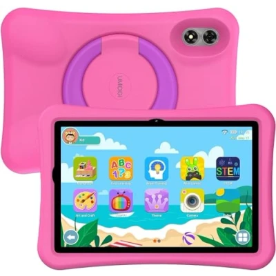 Abbildung von UMIDIGI Kinder Tablet 10.1 Zoll HD, G1 Tab Kids Android 13, 8GB(4+4)+64GB/TF 1TB Quad Core,Elterliche Kontrolle, 6000mAh, WiFi 6/BT5.0, Augenschutz Tablet,8MP Kamera GMS,Eva Schutzhülle
