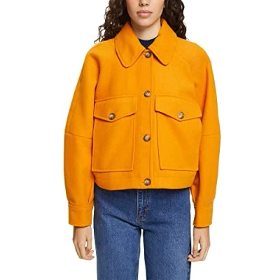 Abbildung von ESPRIT Damen 082CC1G312 Jacke, 710/HONEY Yellow, M