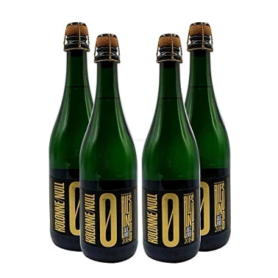Abbildung von Kolonne Null 4x 0% Alkohol Prickelnd mit Korken Alkoholfreier 0,75L [Enthält Sulfite]