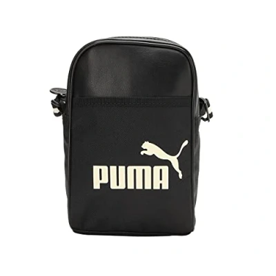 Abbildung von Puma Campus Compact Portable Unisex Umhängetasche, Größe: One Size, Black