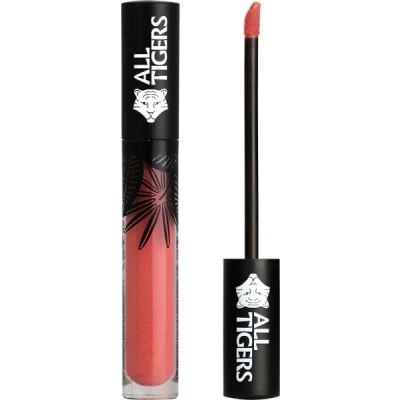 Abbildung von All Tigers Natural &amp; Vegan Matte Liquid Lipstick Lippenstift, Damen, Größe: 8 ml, Pink beige chase your dreams