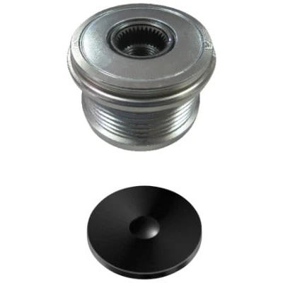 Abbildung von HELLA 9XU 358 039 161 Freilauf Lichtmaschine 42,2 mit Kappe PEUGEOT: 207 Schrägheck, 807, 407 Coupe, CITROËN: Berlingo II, C5 III Kombi