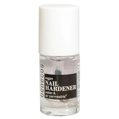 Abbildung von benecos Nail Hardener wasser und luftdurchlässig vegan für brüchige Nägel