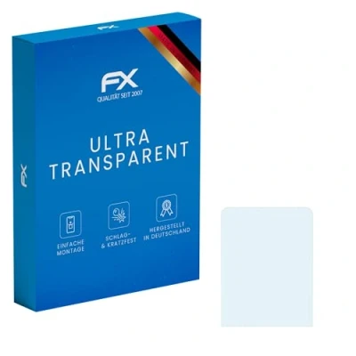 Abbildung von atFoliX Schutzfolie kompatibel mit Philips VoiceTracer DVT6110 Folie, ultraklare FX Displayschutzfolie (3X)
