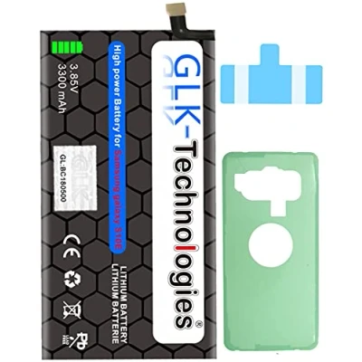 Abbildung von High Power Ersatzakku kompatibel mit Samsung Galaxy S10e G970F EB BG970AB GLK Technologies Battery accu 3300 mAh Akku inkl. 2X Klebebandsätze