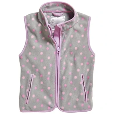 Abbildung von Playshoes Strickfleecejacke Fleece Weste Punkte