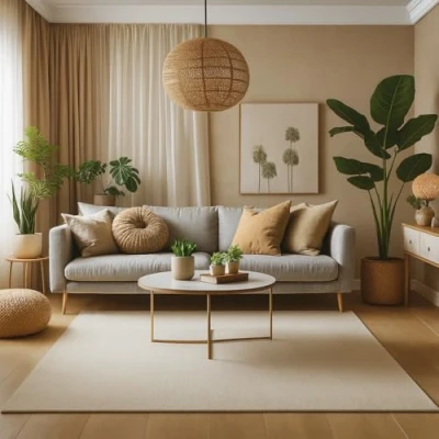Abbildung von Pergamon Kelim Woolly Teppich Wollweiss Meliert Handgewebter Wollteppich aus 100% natürlicher Wolle, Modernes Design, Pflegeleicht, Ideal für Wohnzimmer, Flur oder Schlafzimmer