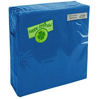 Abbildung von Pronappe Serviette SV623810I 38x38cm mittelblau 40 Stück