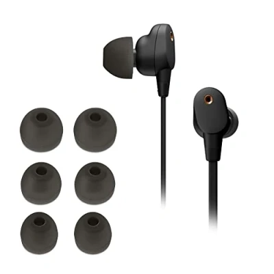 Abbildung von kwmobile 6X Polster kompatibel mit Sony WI 1000XM2 3 Größen Silikon Ohrstöpsel In Ear Kopfhörer