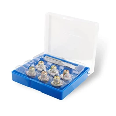 Abbildung von CCLIFE 13tlg Ölablassschraube Reparatur Satz M11 x 1,5 mm Gewinde Reparatu Reparatursatz für