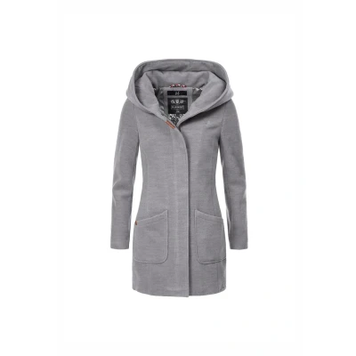 Abbildung von Marikoo Maikoo Kurzmantel, Damen, Größe: Large, Grey