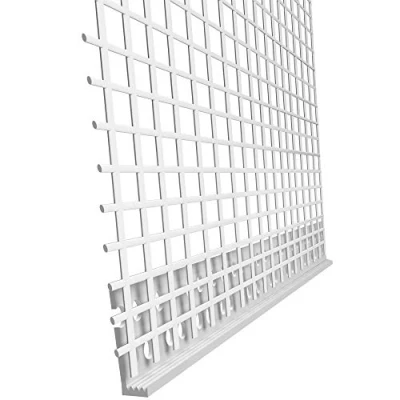 Abbildung von doitBau Abschlussprofil 25 Stab PVC mit Gewebe 3mm je 2m (25 St)
