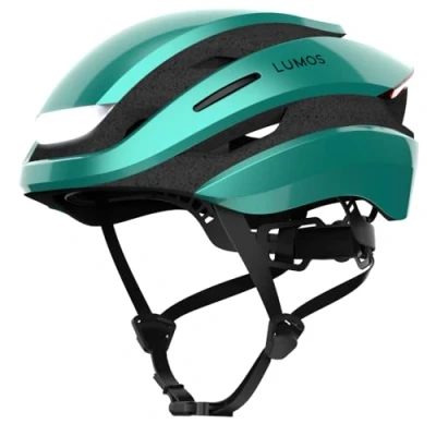Abbildung von Lumos Ultra Smart Helm Fahrradhelm Vorder und Rücklicht (LED) Blinker Bremslichter Bluetooth Verbindung Erwachsene: Herren, Damen (Aquamarine, Größe: XL) MIPS