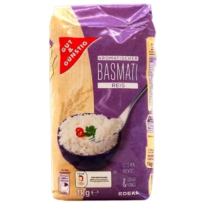 Abbildung von Gut &amp; Günstig aromatischer Basmati Reis, 10er Pack (10 x 1 kg)