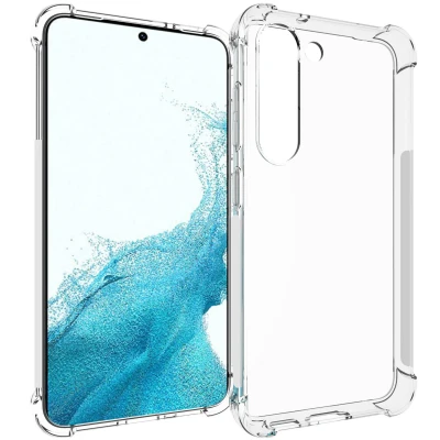 Abbildung von Samsung Galaxy S23 Hülle Silikon iMoshion Soft Case/Backcover Handyhülle Transparent