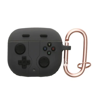 Abbildung von kwmobile Hülle kompatibel mit Huawei FreeBuds SE2 Silikon Kopfhörer Schutzhülle Case Cover Schwarz