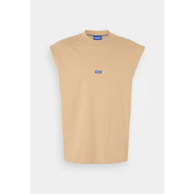 Abbildung von HUGO Navertz Top, Herren, Größe: Small, Medium beige