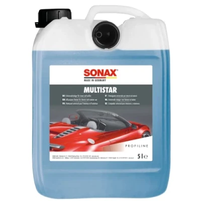 Abbildung von SONAX PROFILINE MultiStar (5 Liter) Universalreiniger für die Fahrzeugaufbereitung im Innen und Außenbereich Art Nr. 06275050