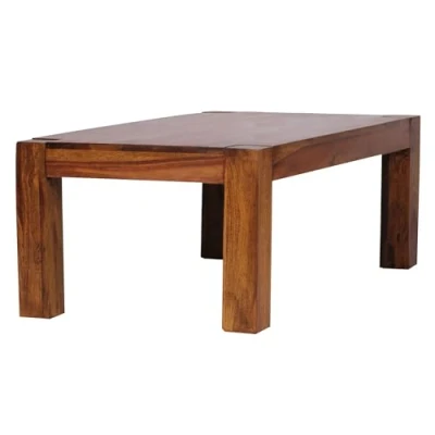 Abbildung von FINEBUY Couchtisch SuVa1170_1 (Sheesham Massivholz, 110x60x40cm Rechteckig Modern), Großer Wohnzimmertisch, Sofatisch Kaffeetisch