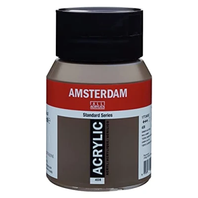 Abbildung von Amsterdam Standard Serie Acrylglas 500 ml Raw Umber 408