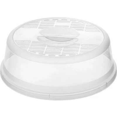 Abbildung von ROTHO Schutzhaube Mikrowellen Abdeckhaube transparent 26,5 x 6,5 cm