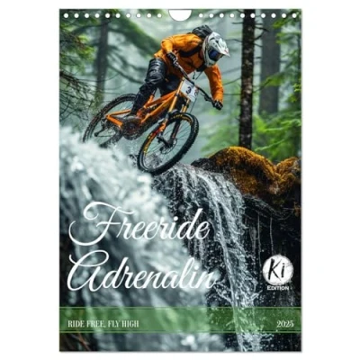 Abbildung von Freeride Adrenalin (Wandkalender 2025 DIN A4 hoch), CALVENDO Monatskalender