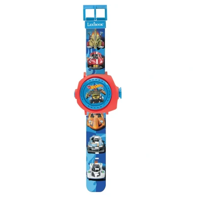 Abbildung von Lexibook Digitale Projektions Armbanduhr Hot Wheels