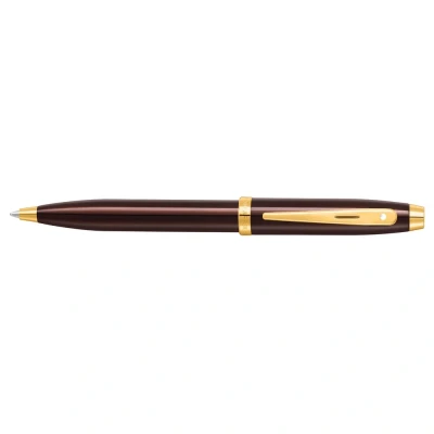 Abbildung von Sheaffer 100 Coffee Brown PVD GT BP Kostenlose Gravur