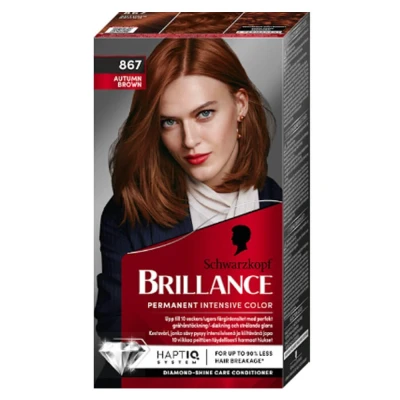 Abbildung von Schwarzkopf Brillance Permanent Intensive Color 867 Autumn Brown