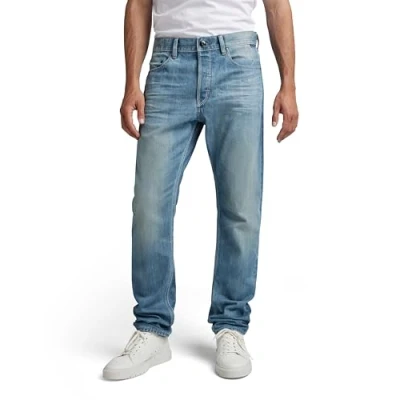 Abbildung von G STAR RAW Herren Triple A Regular Straight Jeans, Blau (antique faded moonlit ocean D19161 D318 D869), 32W / 32L