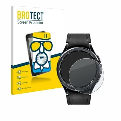 Abbildung von BROTECT Entspiegelungs Schutzglas für Samsung Galaxy Watch 6 Classic (43 mm) Schutz Folie Panzerfolie Glas Matt [Extrem Kratzfest 9H, Anti Reflex]