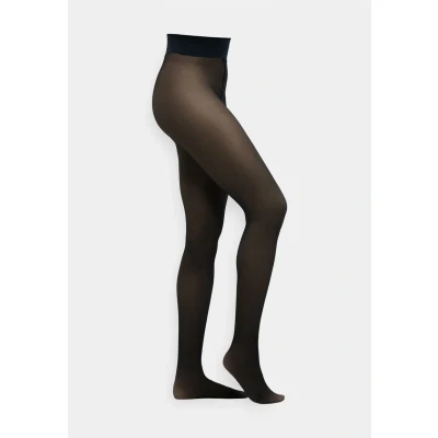 Abbildung von camano WARM Transparent Strumpfhose, Damen, Größe: 42/44, Black
