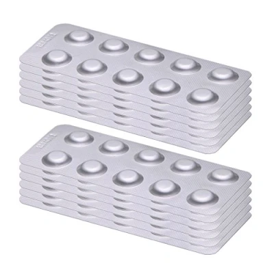 Abbildung von 2x 60 Tabletten für SCUBA + BAYROL Photometer Chlor pH (12 Streifen)