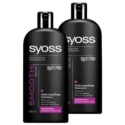 Abbildung von Syoss Shampoo Smooth Relax 2er Pack (2 x 500 ml)