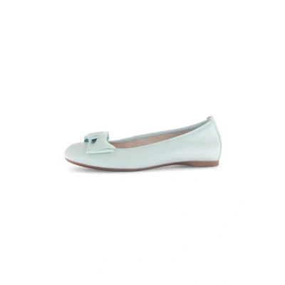 Abbildung von Gabor Damen Klassische Ballerinas, Frauen Flats,Sommerschuhe,Ballerina Schuhe,Ballett Schuhe,Ballet Flats,flach,Ausgehschuhe,Mint,38 EU / 5 UK