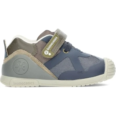 Abbildung von Biomecanics Baby Jungen 231140 Low top, Ocean Y Musgo, 18 EU