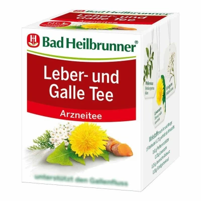 Abbildung von Bad Heilbrunner Tee Leber und Galle Filterbeutel