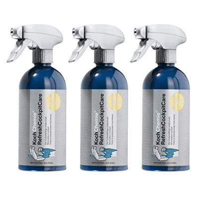 Abbildung von Koch Chemie 3X Refresh Cockpit Care Cockpitpflege Tiefenpfleger seidenmatt 500ml