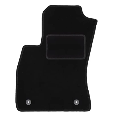 Abbildung von Wielganizator Automatte Passend für FIAT Doblo II 2009 2020 Velours Autozubehör Auto Fußmatten Fußmatte 1 teilig schwarz