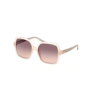 Abbildung von Guess Sonnenbrille, Damen, Größe: One Size, Beige marrone sfumato