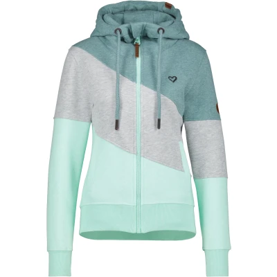 Abbildung von alife &amp; kickin Steffiak Sweatjacke, Damen, Größe: XS, Mint melange