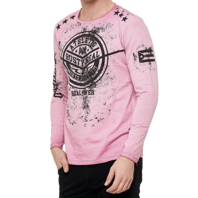 Abbildung von Rusty Neal Langarmshirt in Used Optik