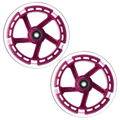Abbildung von Apollo City Scooter Ersatzräderset Pro Wheels ABEC 7 Kugellager, Roller Rad Ersatz Räder passend für