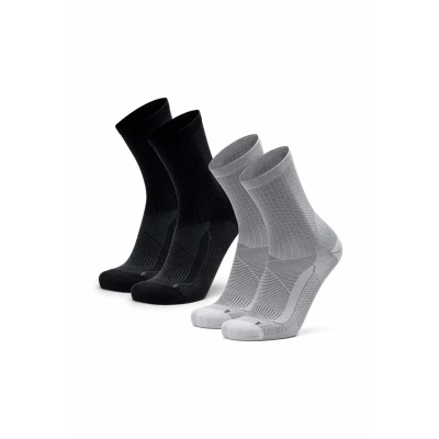 Abbildung von Danish Endurance 2 PACK Sportsocken, Größe: 43 47, Mc black grey light